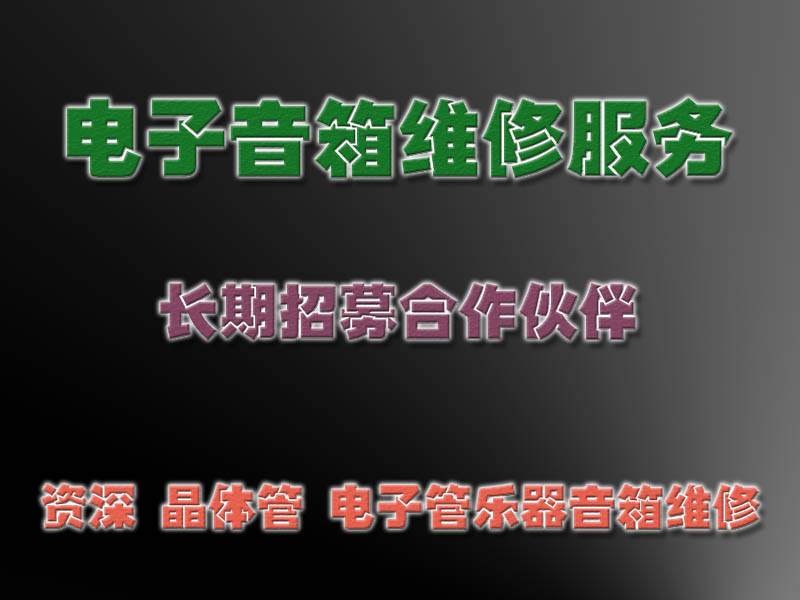 电子管音箱维修服务